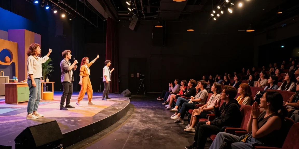 Experience the lively rokok88 theatre scene with captivating performances and vibrant stage designs.