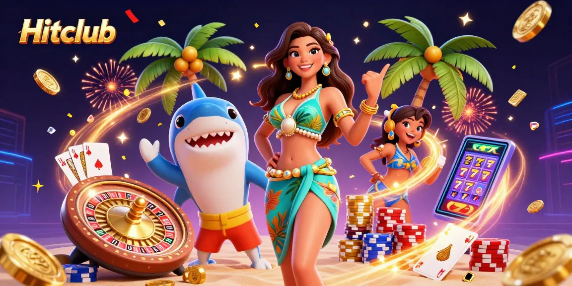 Hitclub: Engage in epic slot adventures and vibrant casino themes with thrilling action.