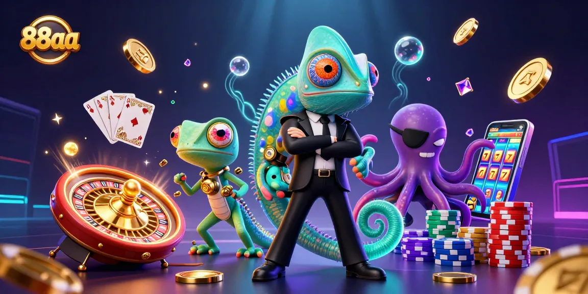Experience exciting gameplay at 88aa with captivating characters and vibrant casino elements.