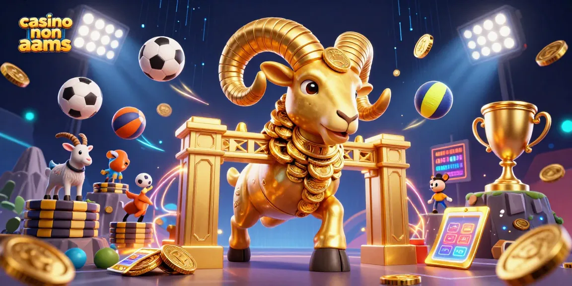 Giocatori entusiasti al casino non AAMS con premi e simboli fortunati in un'illustrazione dinamica.