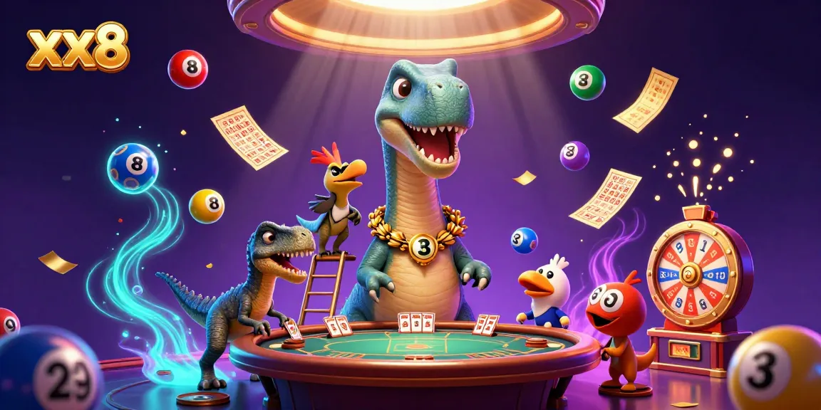 Experience thrilling gameplay at xx8 with vibrant casino elements and dynamic characters in a high-energy scene.