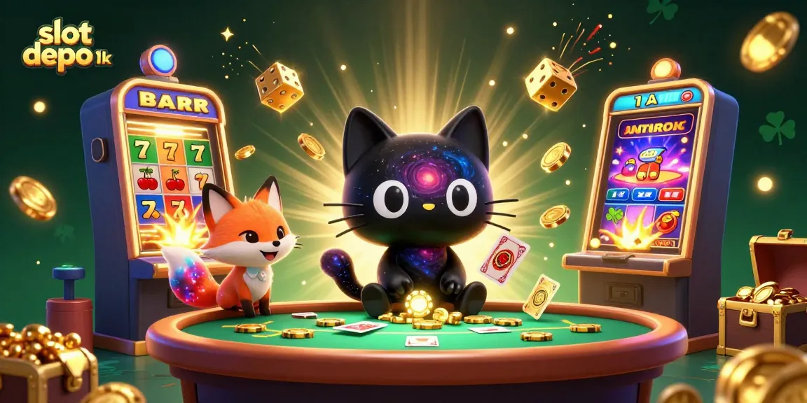 Spin to win at slot depo 1k with magical characters and vibrant casino elements!
