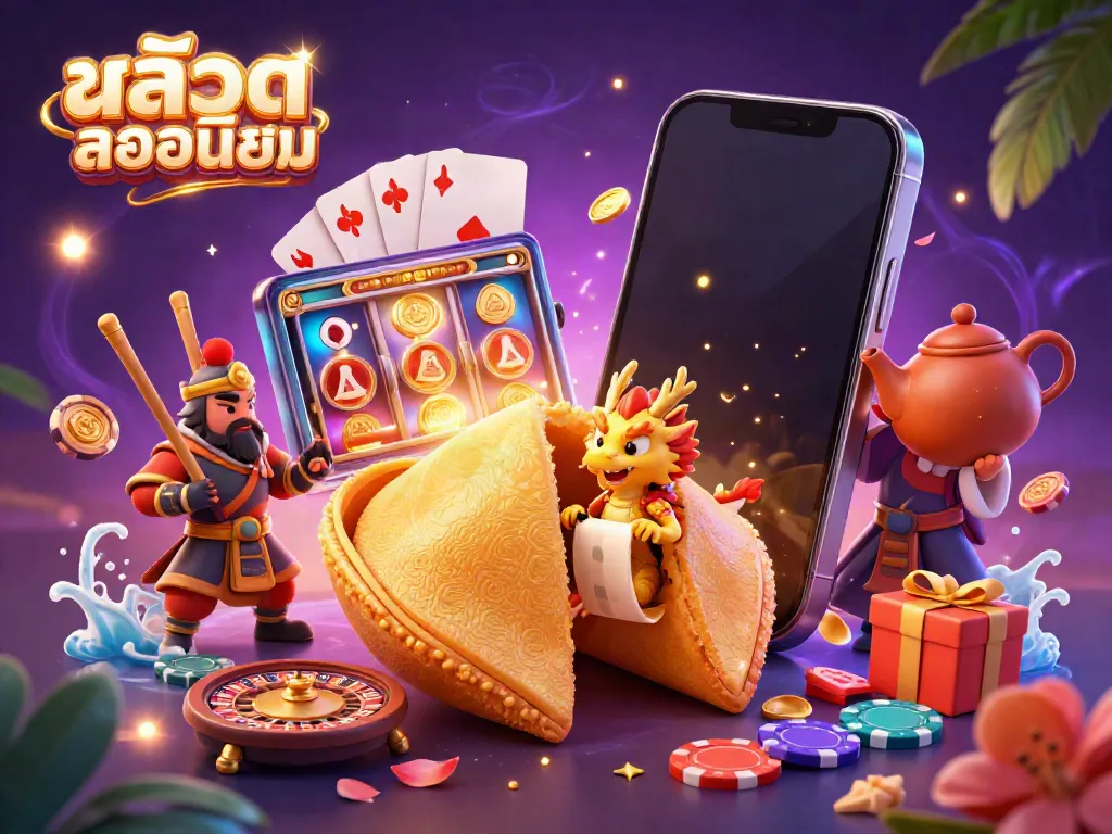 Experience the excitement ofสล็อตยอดนิยม with dynamic slot games, colorful characters, and interactive casino elements.