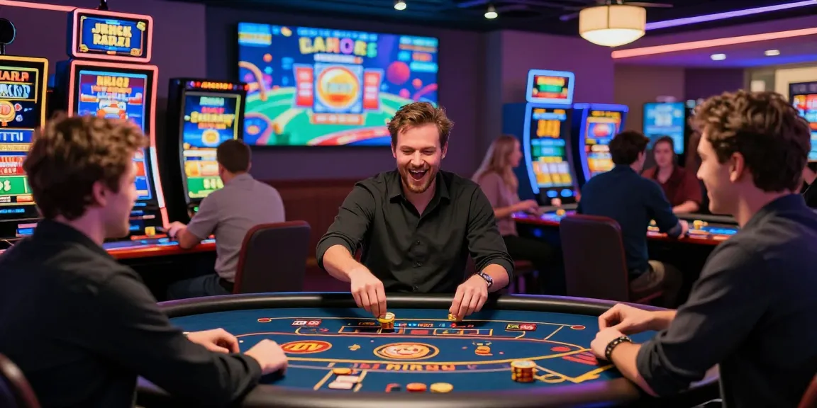 Experience the thrill of gamble online Canada with diverse players enjoying dynamic virtual gaming.