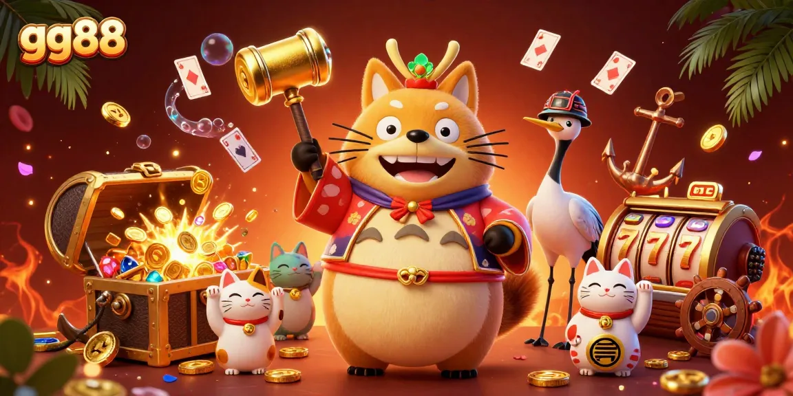 Join the exciting world of gg88's casino gaming with vibrant characters and dazzling rewards!