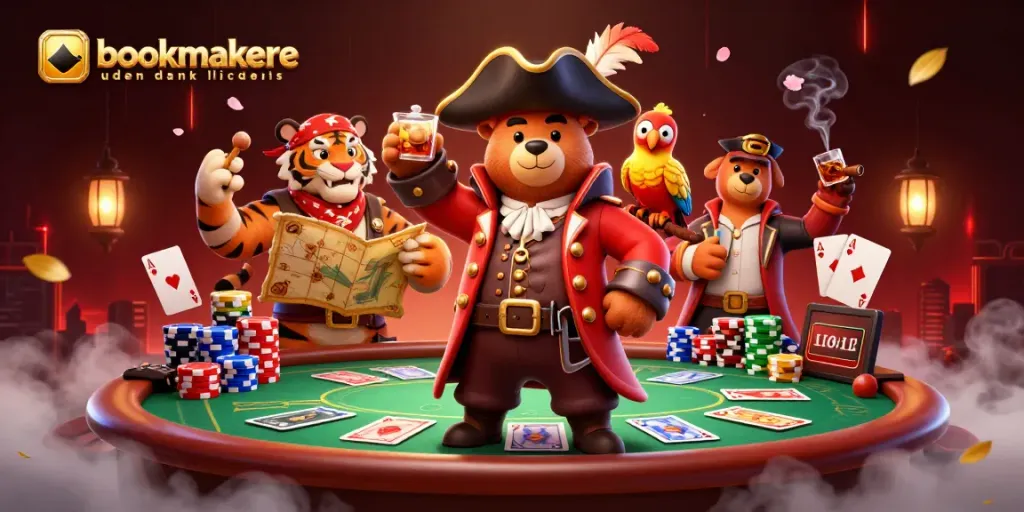 Bet and win with bookmakere uden dansk licens through engaging casino elements and characters.