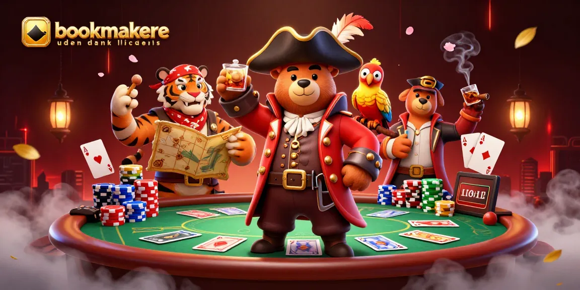 Bet and win with bookmakere uden dansk licens through engaging casino elements and characters.