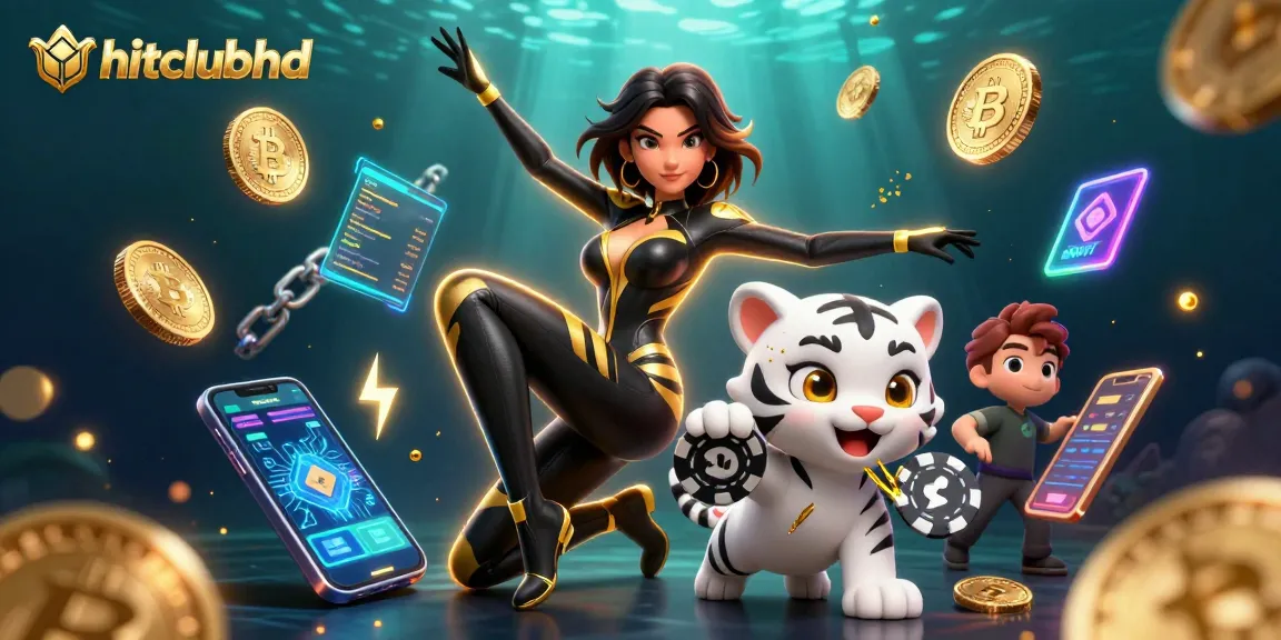 Engage in thrilling gameplay at hitclubhd with vibrant 3D casino elements and characters.