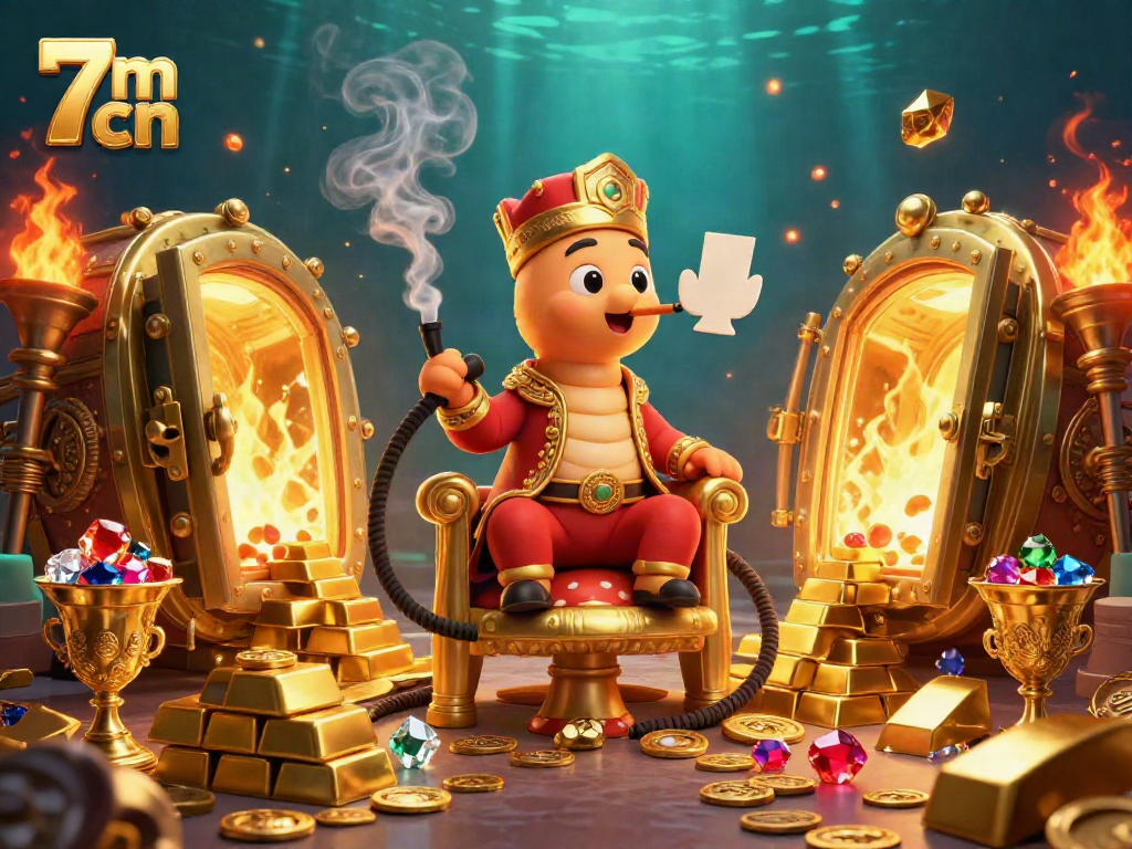 Engage with 7m cn's vibrant gambling scene highlighting an exotic theme with treasure and riches.