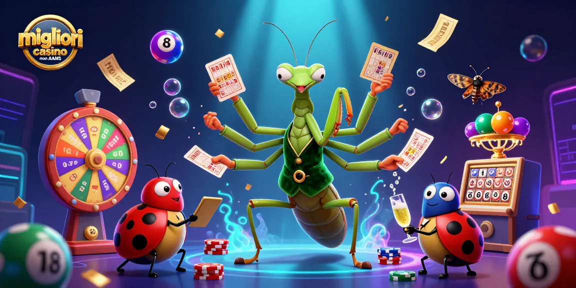 Gioca nei migliori casino non AAMS con divertenti elementi d'azzardo e un mazziere che distribuisce carte.