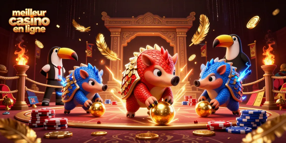 Découvrez le meilleur casino en ligne avec des pangolins rivaux et des jetons de poker.