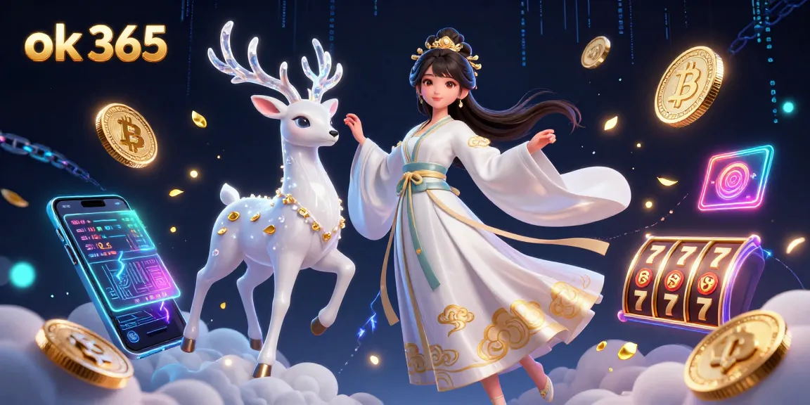 Experience the excitement of ok 365 with vibrant casino elements and enchanting character designs.