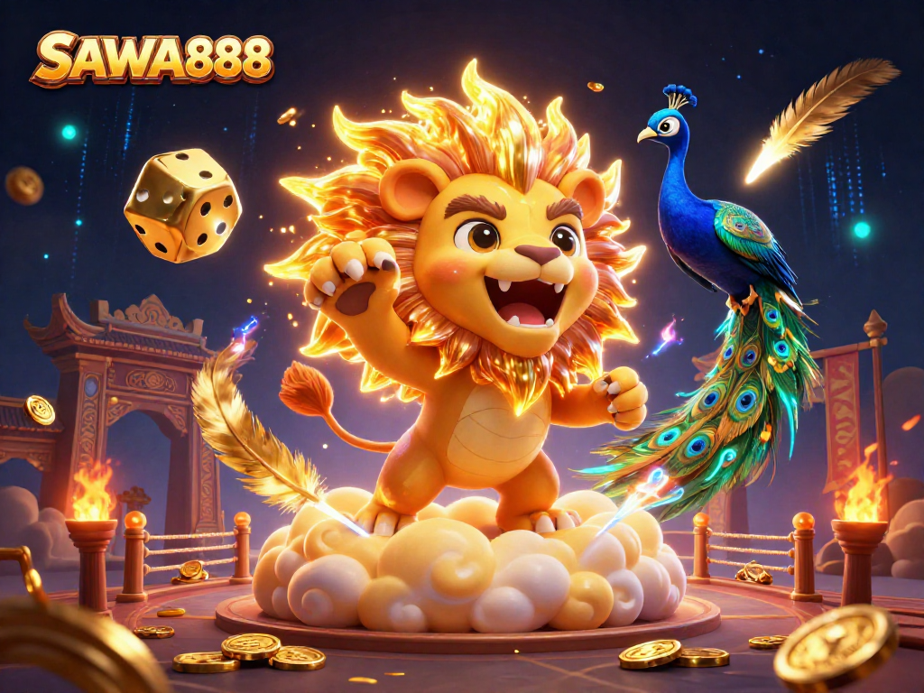 SAWA888 offers an exciting gaming experience with vibrant characters, dynamic elements, and rich rewards.