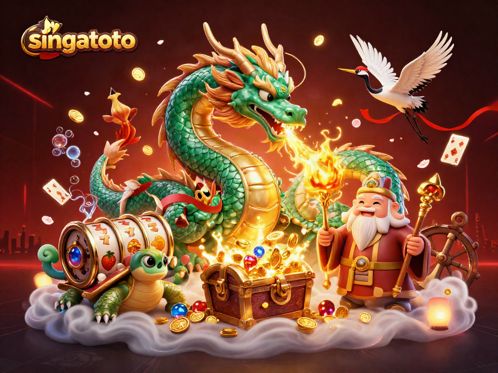Engage with singatoto's thrilling slot experience featuring vibrant characters and dynamic gaming elements.