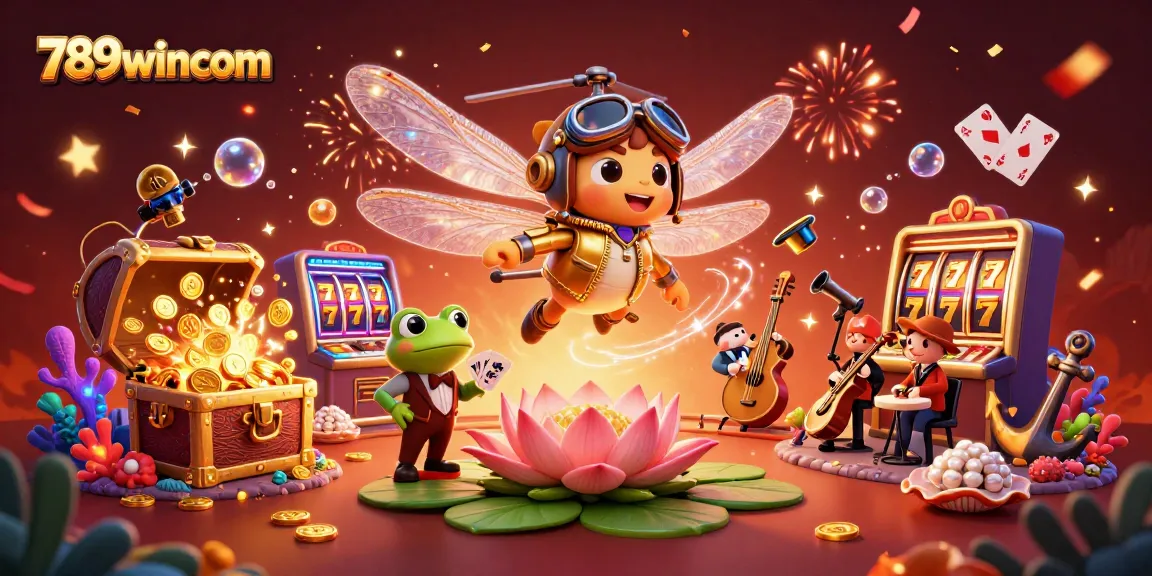 Engage with thrilling gameplay at 789wincom, featuring vibrant casino scenes and interactive elements.