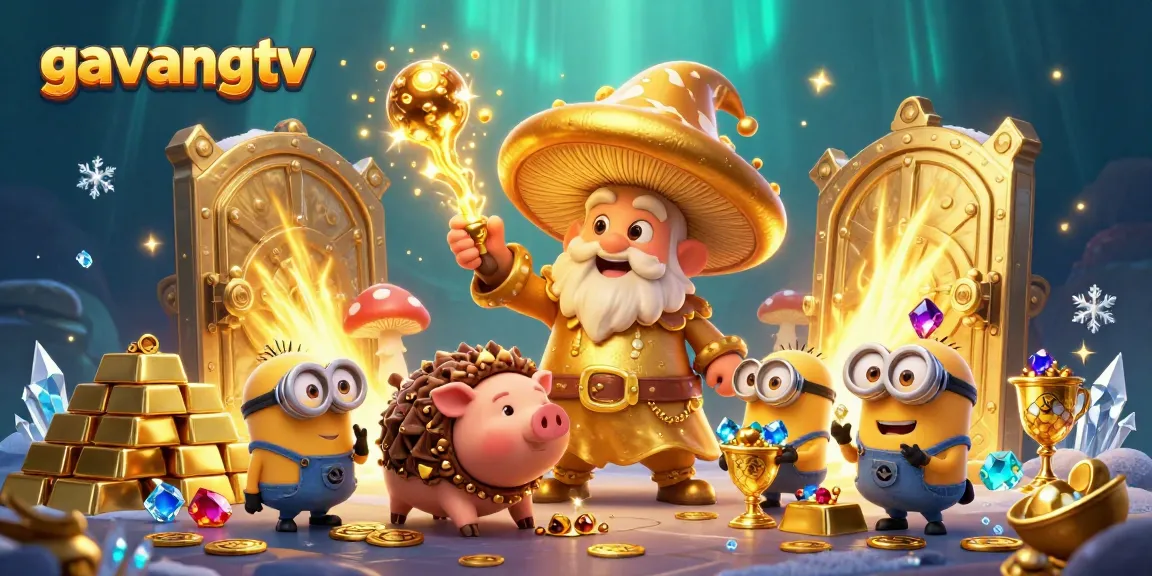 Experience thrilling gambling with gavangtv's vibrant 3D magical casino adventure.