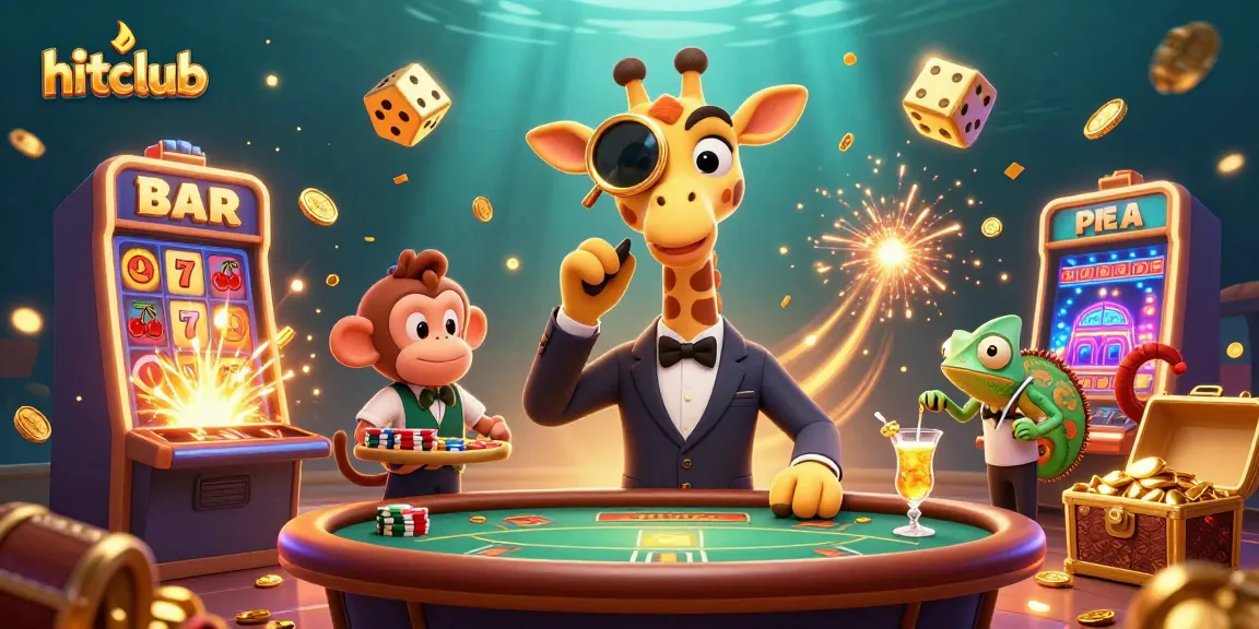 Experience thrilling jackpots at hitclub with vibrant 3D casino characters and action
