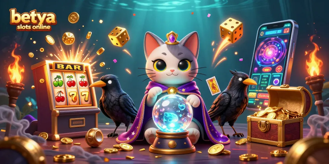 Experience the fun of betya slots online with a mystical fortune teller and a jackpot explosion!