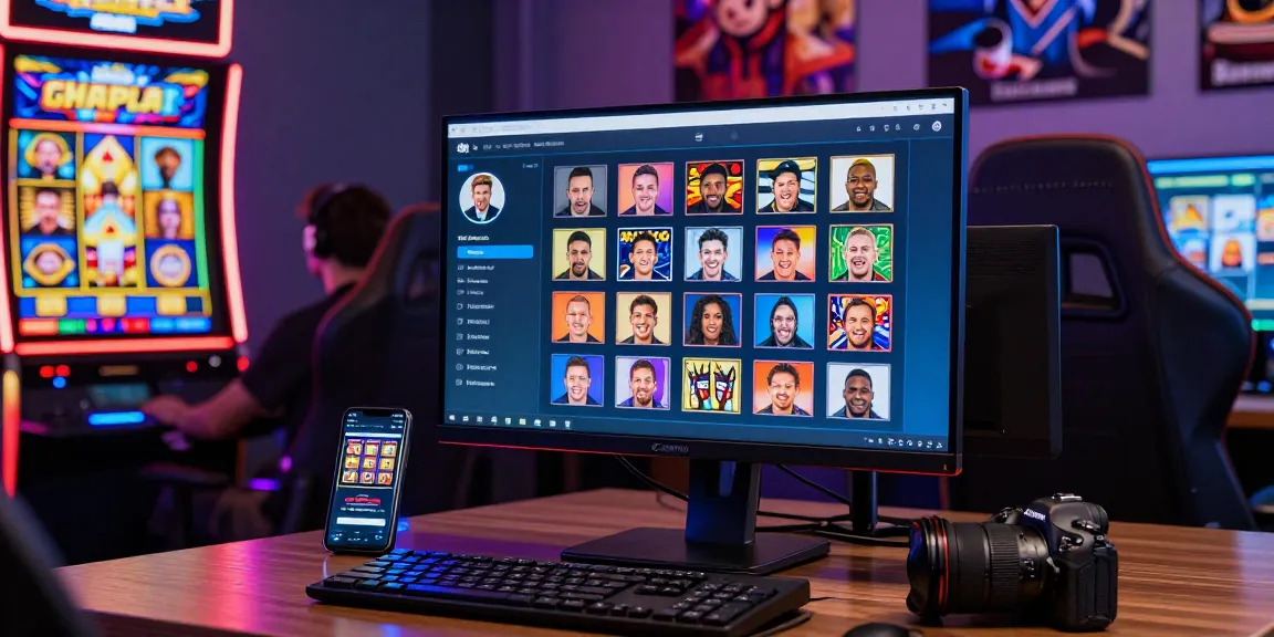 Playbook88 - Engaging online gambling workspace with vibrant gaming interface and personalized Gravatar profile.