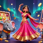 Hitclubb engages users with an exciting slot game atmosphere featuring dynamic reels and vibrant elements.