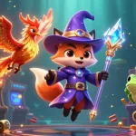 Engage with 89BET's vibrant casino atmosphere in a dynamic 3D illustration featuring magical characters.