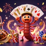 Gagnez aux machines à sous en ligne avec des personnages amusants et des éléments animés de casino.
