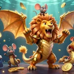 Découvrez le coinpoker avis et explorez l'univers des jeux crypto avec une illustration dynamique contenant des éléments de casino.