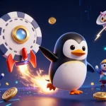 Découvrez les jeux au meilleur casino en ligne et suivez la course du pingouin doré.