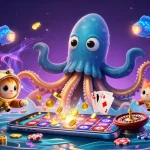 Engage with mm88's thrilling casino adventures featuring a kraken, diving cat, and vibrant games.