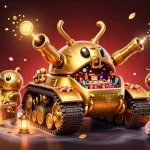 Experience the thrill at lolajack casino with a vibrant golden beetle tank mini casino bursting with excitement.