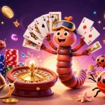 Experience thrilling gaming at gg88 with a vibrant casino scene featuring colorful chips and dynamic characters.