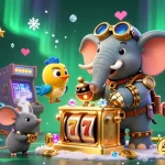 Engage with the thrilling features of 8day casino games in a vibrant 3D steampunk world.