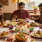 Delicious rokok88 daftar featuring authentic Indian curry and premium Nepalese momo, creating a vibrant dining experience.