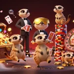 Experience thrilling gameplay at sunwin with meerkats managing an exciting casino.