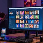 Playbook88 - Engaging online gambling workspace with vibrant gaming interface and personalized Gravatar profile.